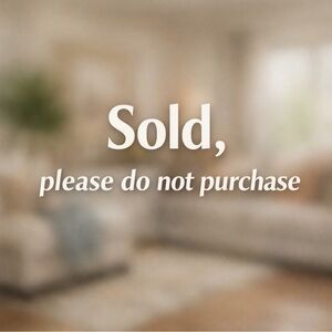 Item sold, do not purchase